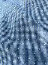 Camisa Azul Puntos