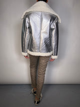 Chaqueta Pu Shine Cuero Vegano