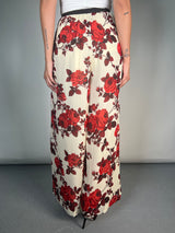 Pantalón Viscosa Rosas