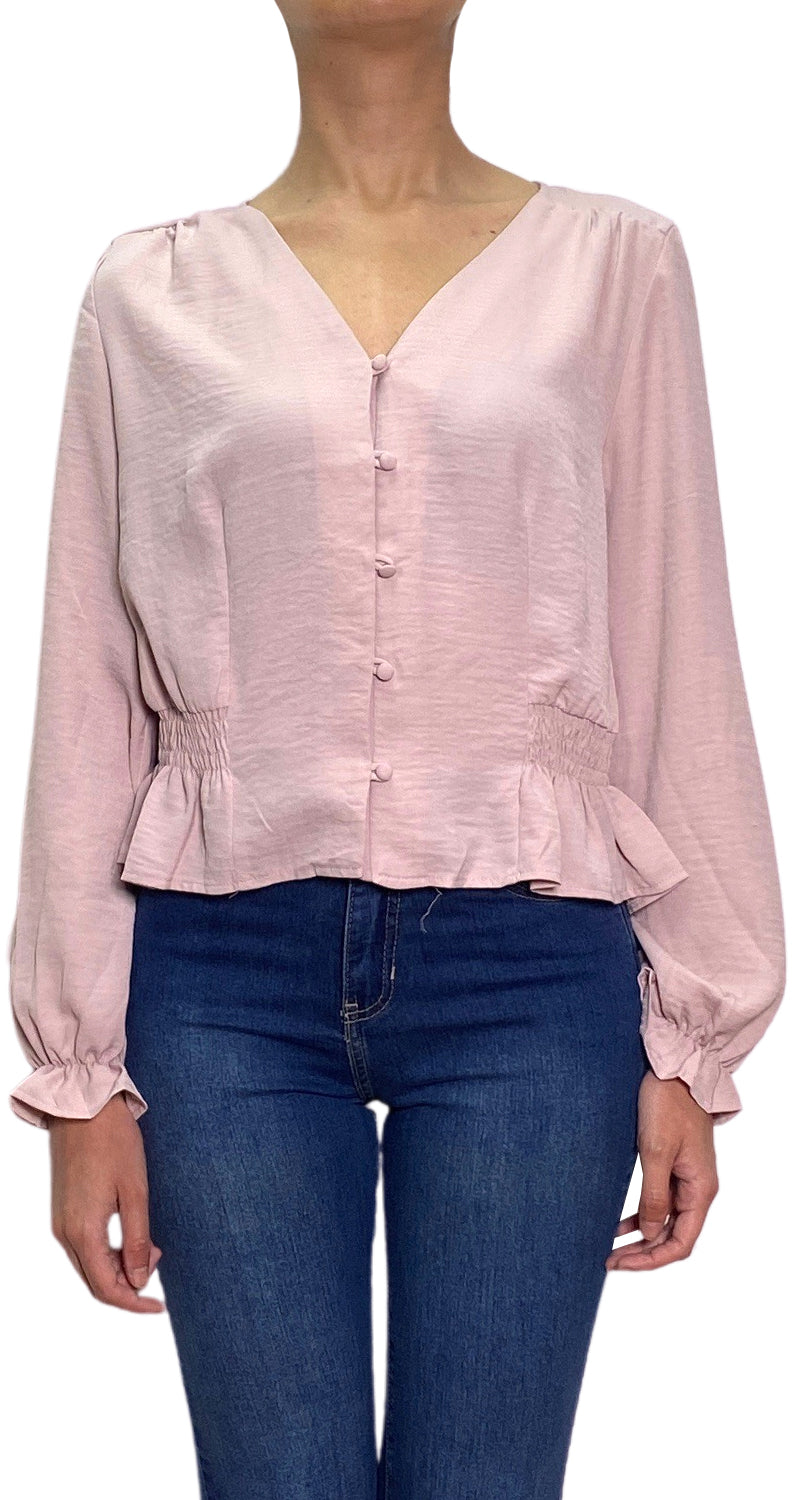 Jeans Blusas Rosas Palo Outfit Blusa Rosa Palo Formal Blusas De