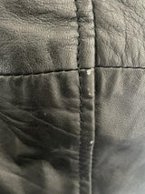 Chaqueta Cuero Negro