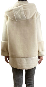 Abrigo Blanco Peludo