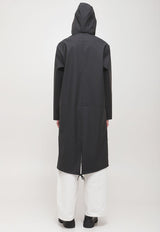 Impermeable Topshop Negro - Calce Regular