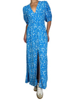 Vestido Maxi Bicolor