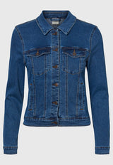 Chaqueta Vero Moda Denim Azul - Calce Regular