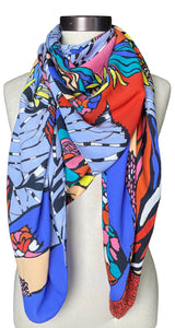 Pañuelo Flores Multicolor