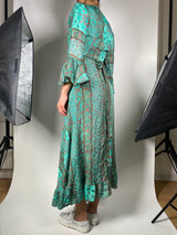 Wrap Dress Estampado Colores