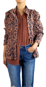 Chaqueta Denim Animal Print