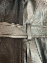 Chaqueta Cuero Biker Lana