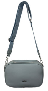 Bandolera Azul Grisaceo