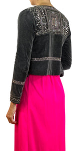 Chaqueta Velvet Gris