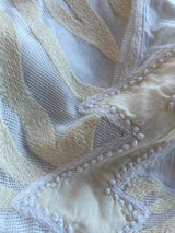 Vestido Cebra Bordada