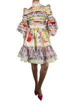 Vestido Wonderland Smoke Lino y Seda