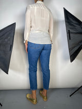 Blusa Con Aplicaciones