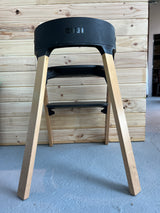 Silla Steps Stokke Natural + Baby Set y Bandeja