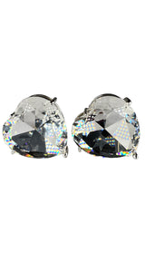 Aros Corazón De Broche