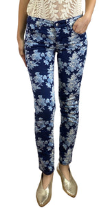 Jeans Blue Floral