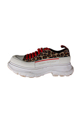 Zapatillas Leopardo Cuero