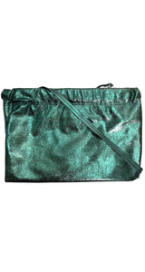 Bolso Verde Craquelado