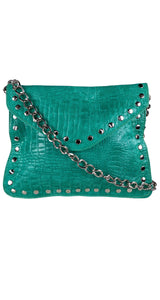 Bandolera Verde Tachas