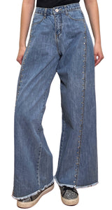 Jeans Masquessa Denim Tachas