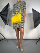 Bolso Amarillo Cuero