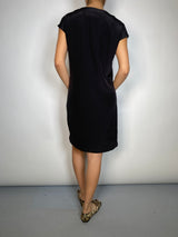 Vestido Seda Negro