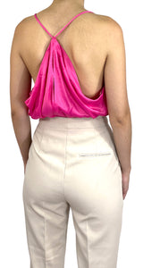 Blusa Fucsia Sin Mangas