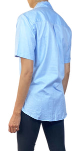Blusa Azul Botones