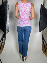 Blusa Estampada Flores
