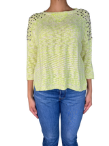 Sweater Verde Tachas