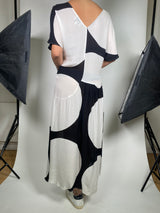 Vestido Black And White