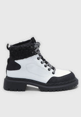 Botín Blanco Desigual