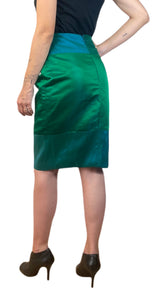 Falda Midi Verde