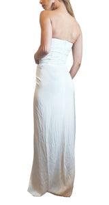 Vestido Strapples Blanco