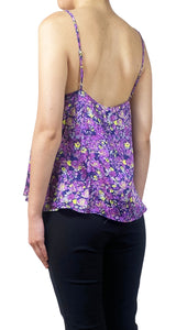 Blusa Flores Moradas