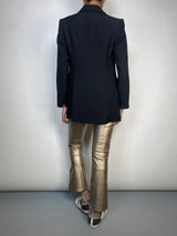 Blazer Viscosa Y Lana