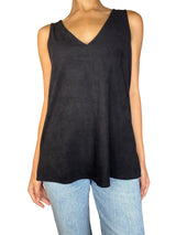 Polera Cuello V Sin Mangas