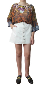 Blusa Traslúcida Paisley