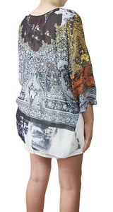 Blusa Traslúcida Paisley
