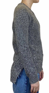 Claire Heathered Knit Pullover