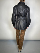 Chaqueta Con Cinturón