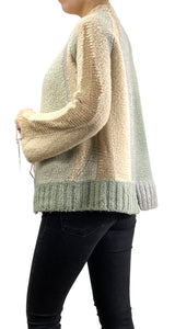 Sweater Abierto Tejido