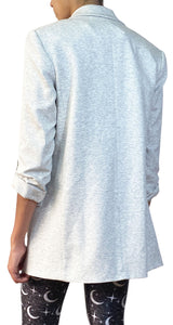 Blazer Gris Algodón