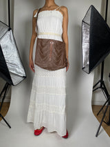 Bandolera Cuero Tachas