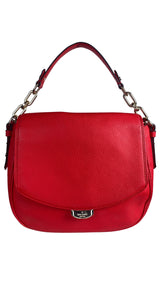 Bandolera Roja Cuero