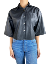Camisa Cuero Vegano