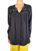 Blusa Feather New Mostacillas