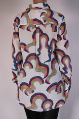 Blusa Seda Rainbow