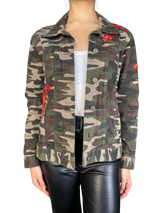 Chaqueta Camuflaje Bordada